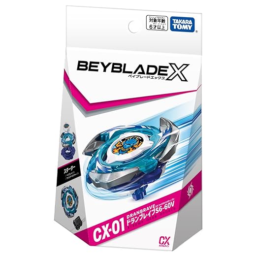 BEYBLADE X Beyblade X CX-01 Starter Drave S6-60V