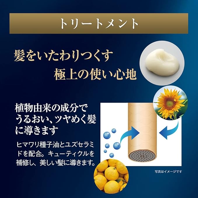 FANCL Tsuyagoromo Mineral Repair Treatment Beauty Hair/Scalp Care), Moisturized, Additive-Free (Sunflower/Yuzu Formulated)