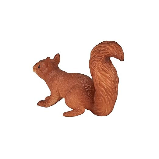 Mojo Fun 387032 Squirrel Running - Realistic Forest / Countryside Wildlife Toy Replica