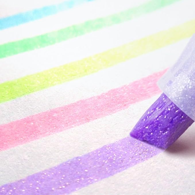 Zebra Glitter Highlighter, Kirarich (WKS18-5C) - Pack of 5