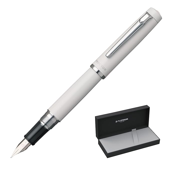 Platinum PNS-5000 68-2 Procion #68 Citron, Fine Point (Porcelain white)