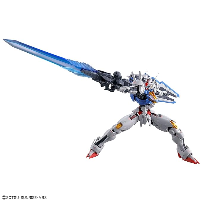 Bandai Spirits Full MECHANICS Mobile Suit Gundam Mercury Witch Gundam Aerial 1/100 Scale Color-coded Plastic Model