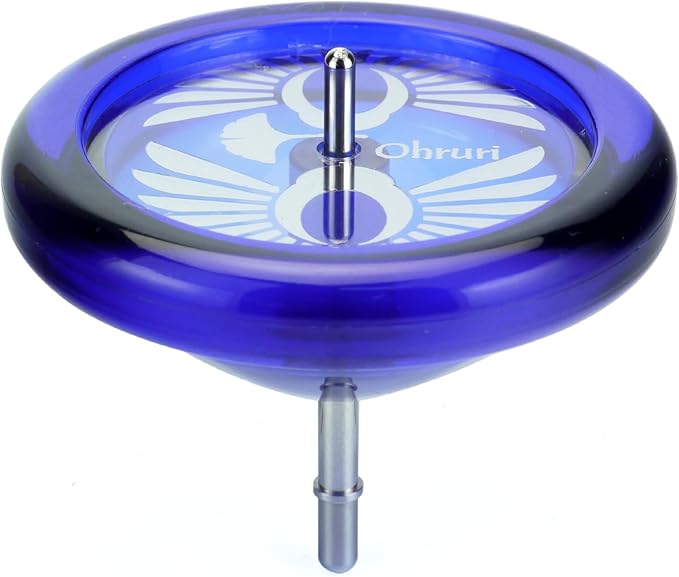 Spin Gear Certified Top Ooruri Hachioji Made Top (Blue)