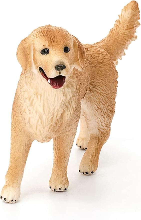 Schleich Female Golden Retriever Toy Figure