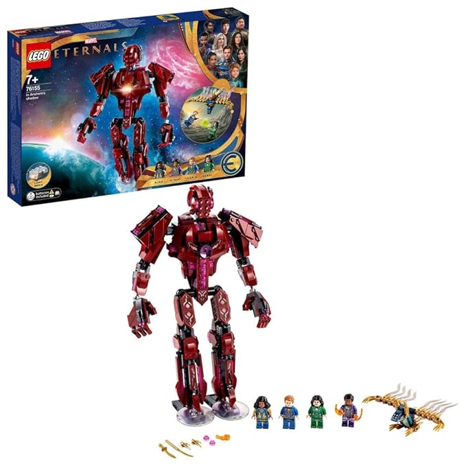 LEGO Marvel The Eternals in Arishem's Shadow 76155 Building Kit,Multicolor, 493 Pcs