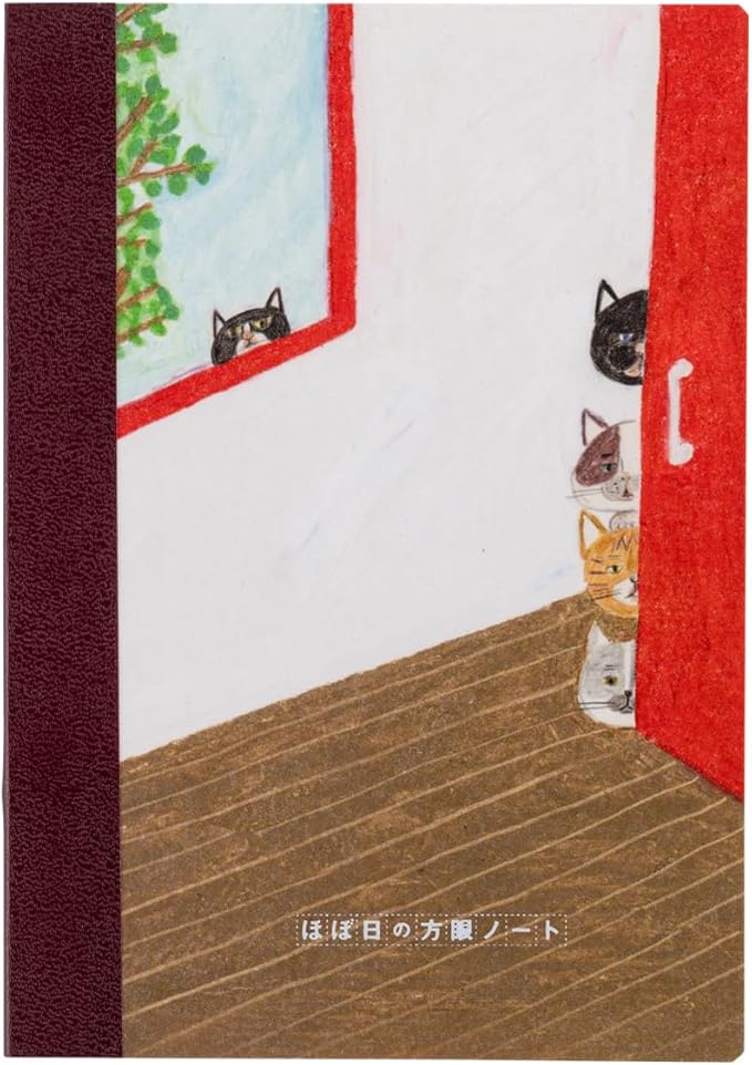 Hobonichi Keiko Shibata/Almost Day Square Notebook (A5) Who Came Notebook Accessory