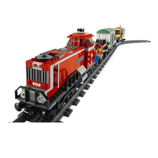 Lego City Cargo Train Red Train's 3677