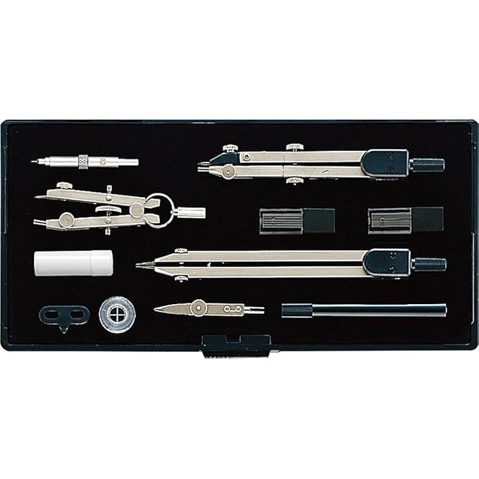 Kokuyo S & T Compass Set 13 Piece Set