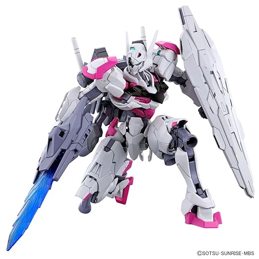 BANDAI NAMCO Entertainment Plastic Bandai Hg 1/144 Mobile Suit Gundam The Witch Of Mercury Gundam Lfrith Model Kit, Multicolor