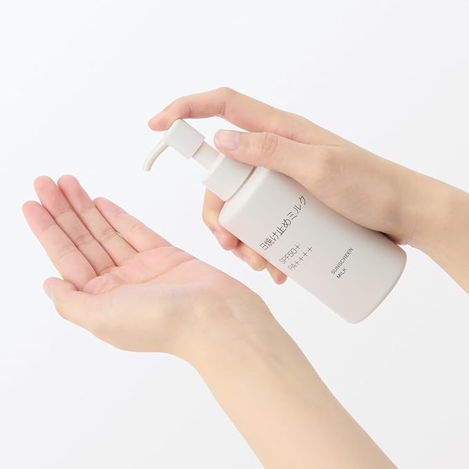 MUJI 84464959 Sunscreen Milk, SPF50+ PA++++, 5.3 oz (150 g)