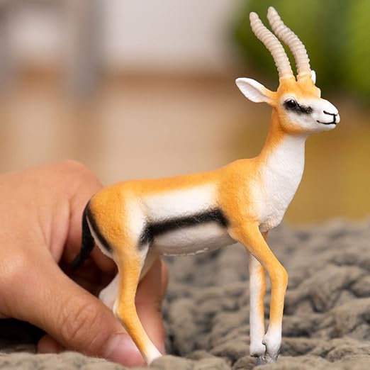 Schleich Wild Life, Wild Animal Safari Toys for Boys and Girls, Thomson Gazelle Toy Figurine, Ages 3+