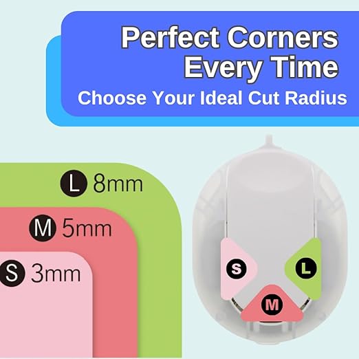 Sunstar Stationery Corner Cutter Kadomaru PRO NEO White