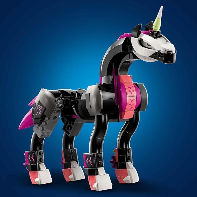 LEGO DREAMZzz 2-in-1 Pegasus, Build 2 Types of Horse Toy, Includes Zoey, Nova and Nightmare King as Mini Figures from the TV Show, Creative Animal Toy for Children, Boys and Girls 71457