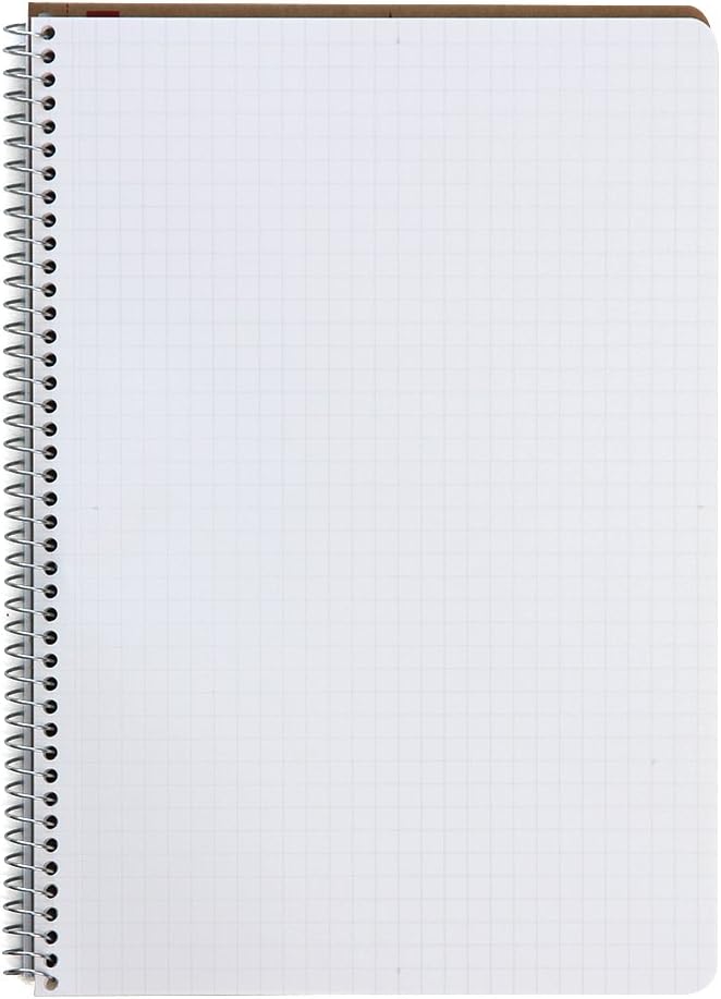 Maruman Notebook Ring Notebook 5mm Grid Basic A5 80 Sheets Set of 5 N247ES