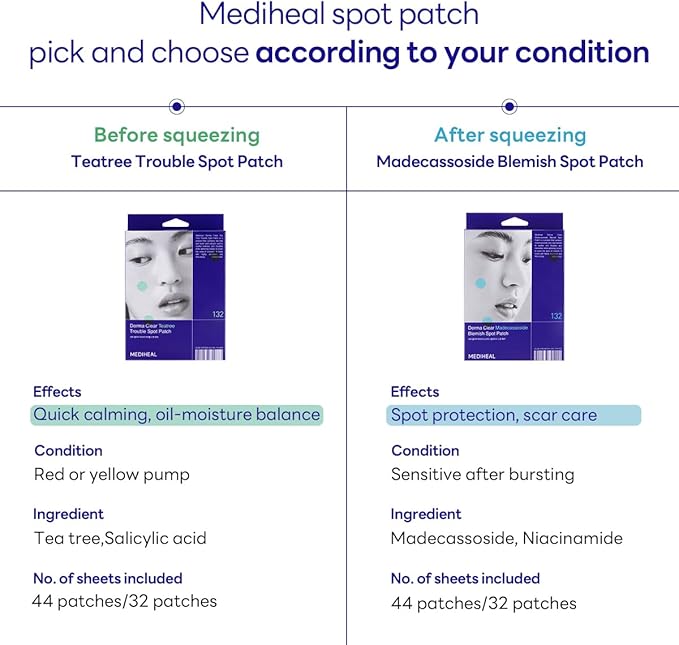 Mediheal  Derma Clear Madecassoside Blemish Spot 44 Patch