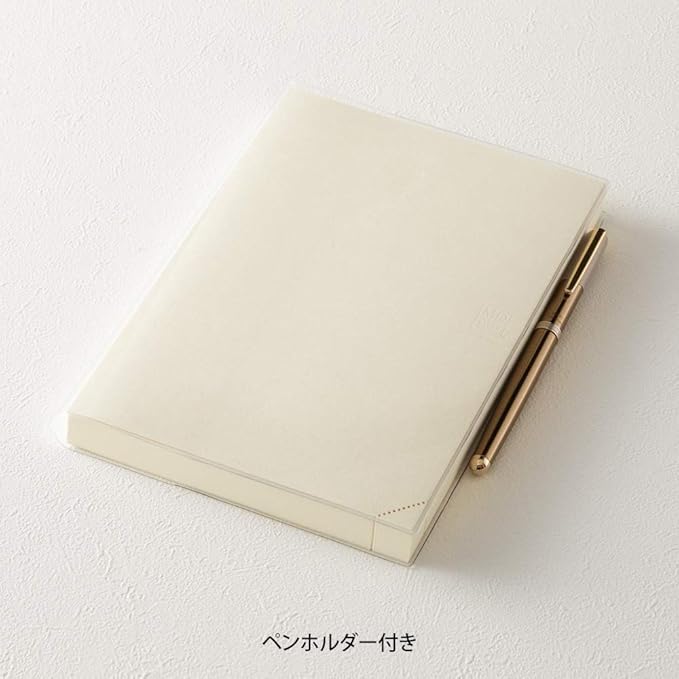 Midori 49566006 Notebook MD Notebook Cover, A5, One Page Per Day