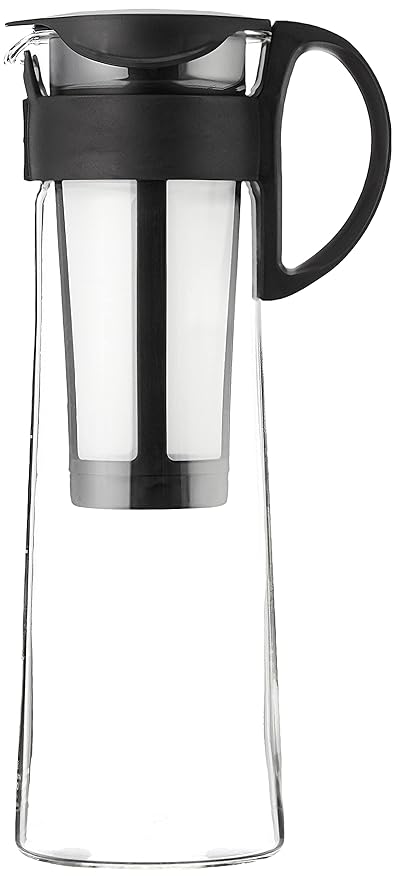 HARIO Glass Mizudashi Cold Brew Coffee Pot, Brown, 600 ml