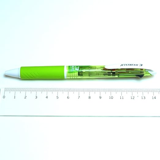Uni Pencil Co., Ltd. Multicolor Ballpoint Pen Jet Stream Green 0.7mm 3-Color Pack Goods Brand