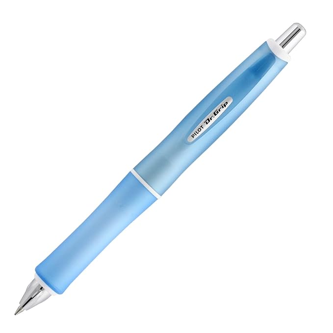 Pilot Ballpoint Pen Dr. Grip G-Spec Frost, Blue, Black Ink (BDGS-60R-RL)