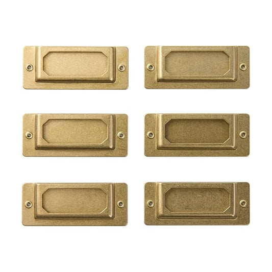 Midori Brass Label Plate (82022006)