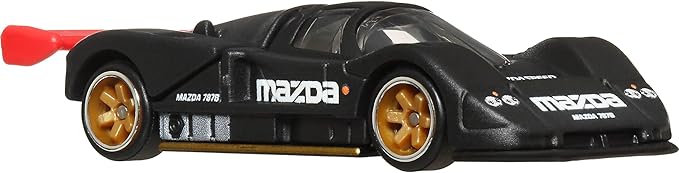 Hot Wheels HRW08 Car Culture Hammer Drop Mazda 787B Vehicle Toy Mini Car 3 Years Old Black
