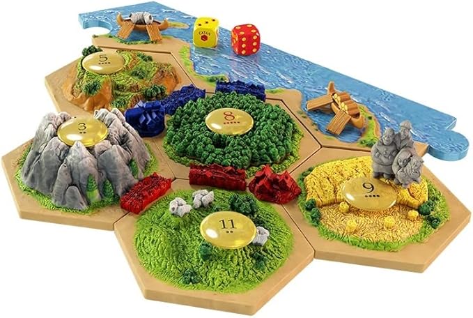 Catan 3D Version English Version with Japanese Instruction Manual (English Language Not Guaranteed)