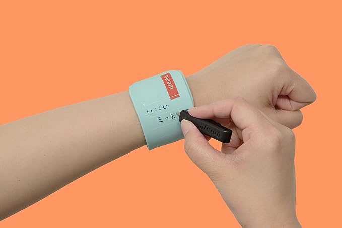 Wemo Band Type Antivirus + Antibacterial Specifications (Body + wemo Pen Set, Light Blue)