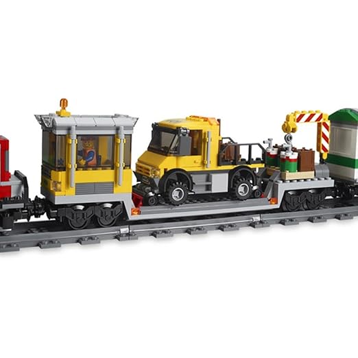 Lego City Cargo Train Red Train's 3677