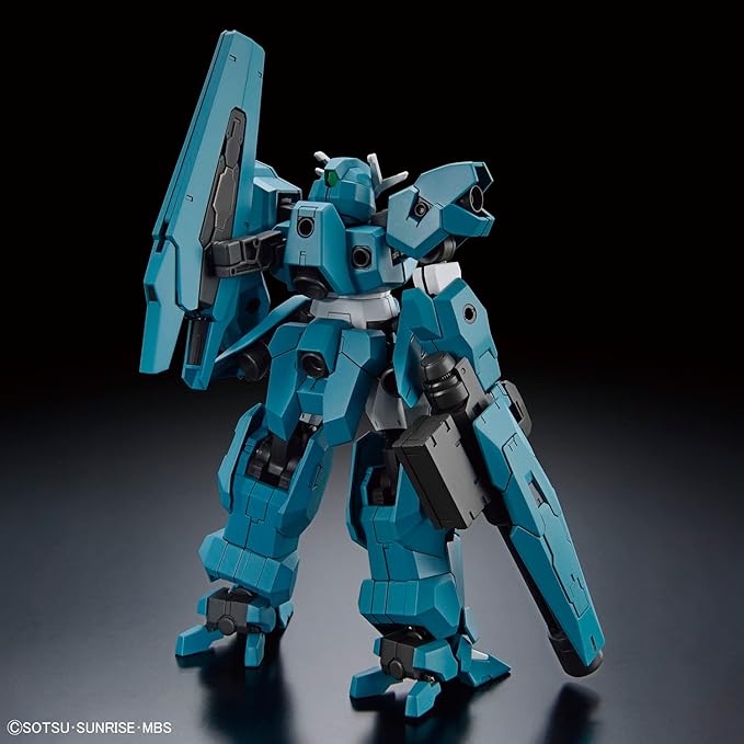 BANDAI SPIRITS Hg Mobile Suit Gundam Mercury Witch Gundam Lubrisul 1/144 Scale Color Coded Plastic Model, Grey