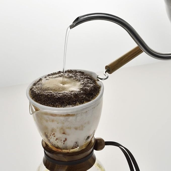 HARIO Nel Drip Pot Wood Neck 1-2 cups Present Gift DPW-1