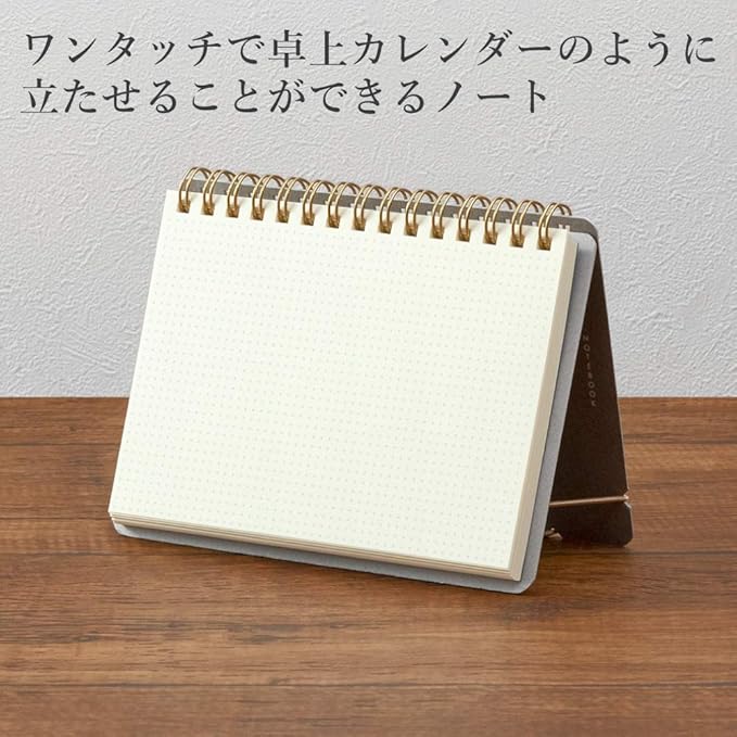 Midori 13805006 Notebook, A6 Plus Stand, Unruled