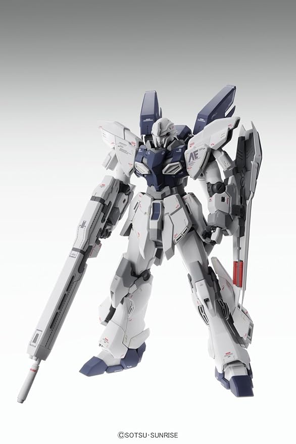 Bandai Hobby MSN-06S Master Grade 1/100 Ka Gundam Unicorn Action Figure (Sinanju Stein Version)