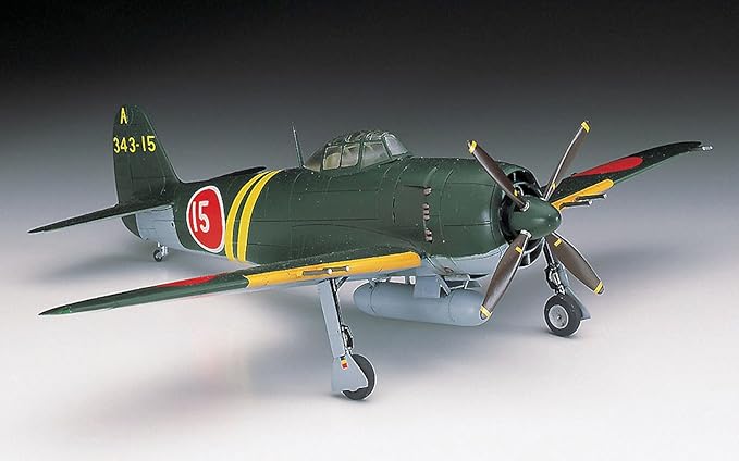 Hasegawa 1/72 Kawanishi N1K2-J Shiden Kai Local Fighter Plastic Model