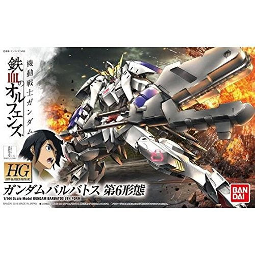 Bandai Hobby HG IBO 1 144 Barbatos Form 6 Gundam Iron Blooded Orphans Action Figure