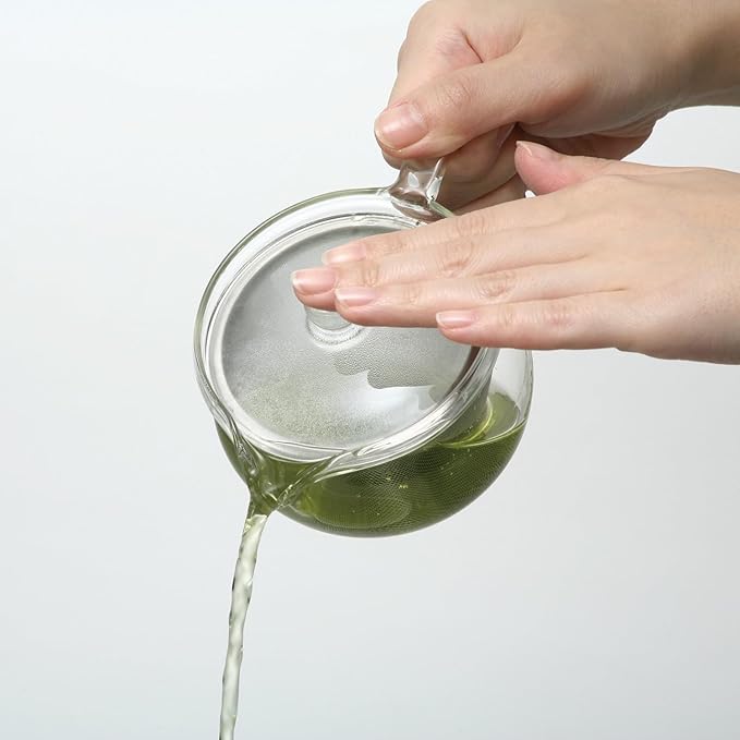 Hario Cha Kyusu Maru Tea Pot, 300ml, Glass