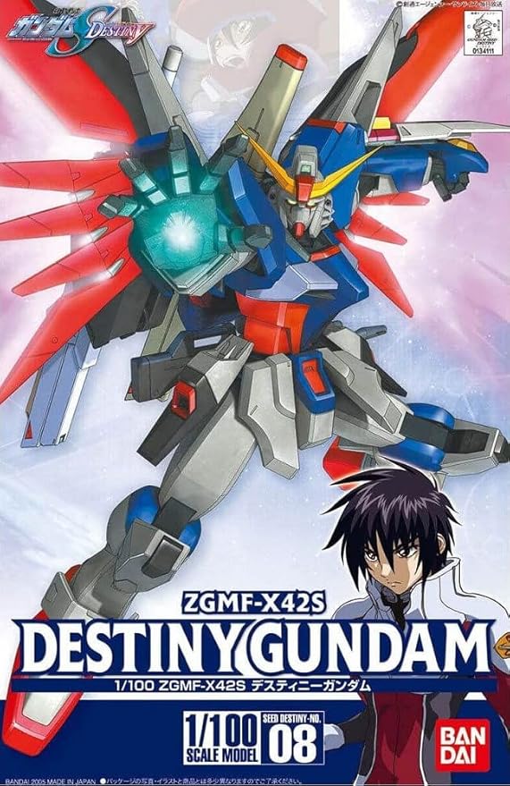 Gundam Seed Destiny 08 Destiny Gundam 1/100 Scale