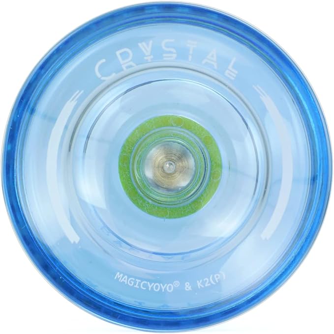 Spin Gear Crystal Yoyo Bind Beginner Intermediate Model (Clear Blue)