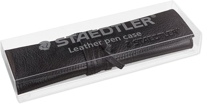 Staedtler Leather Pen Case, Black