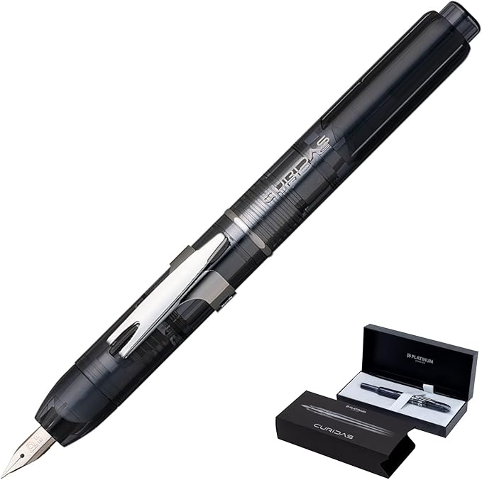 Platinum Fountain Pen - Curidas. (Urban Green, Fine)