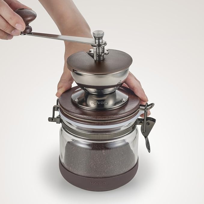 Hario Burr Canister Ceramic Hand Coffee Grinder