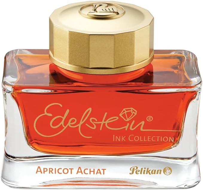 Pelikan Edelstein Bottle Ink Edelstein 2025 Ink of the Year Apricot Agate Apricot Achat 50ml Exclusive Edelstein Fountain Pen Bottle Ink