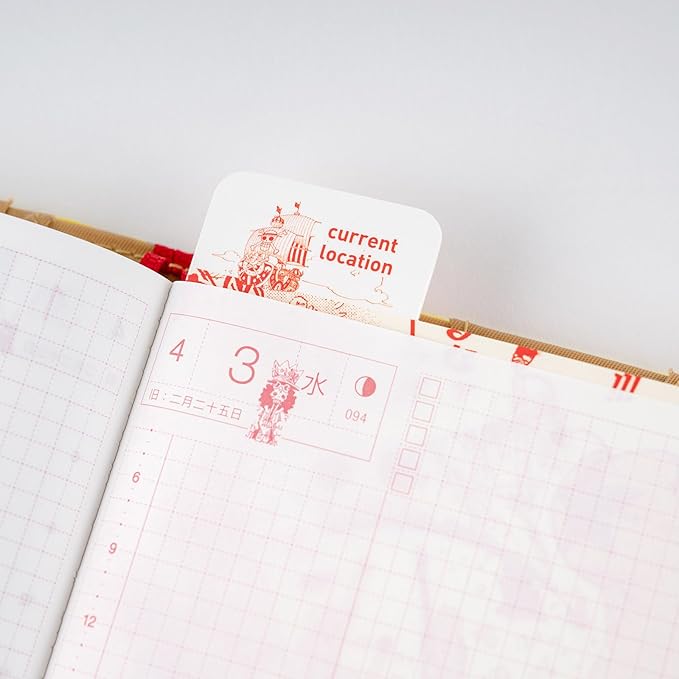 Hobonichi ONE PIECE magazine/Almost Hi no ajiki Memories Punk Hazard A6 (Original) Size Notebook Accessory One Piece