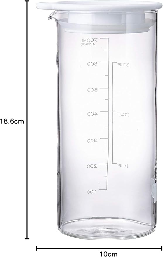HARIO VPP-700-W Vinegar Pickle Spot, 23.7 fl oz (700 ml), Pickled Food Storage Container, White, Made in Japan