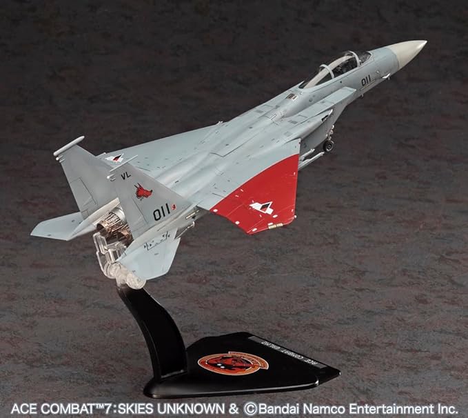 Hasegawa SP623 Creator Works Series Ace Combat 7 Skies Unknown F-15C Eagle Gull 2 1/72 Scale Plastic Model