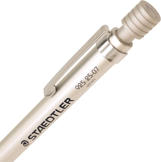 Staedtler Silver Series 925 25-07 Mechanical Pencil, 0.7 mm, For Drafting