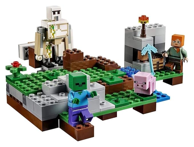 LEGO Minecraft The Iron Golem 21123 Multicolor (208 pieces)