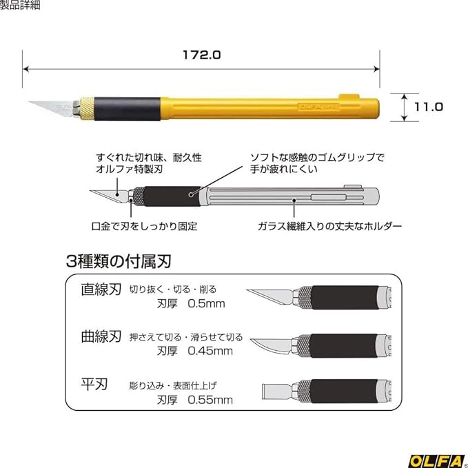 Olfa Design Knife Pro