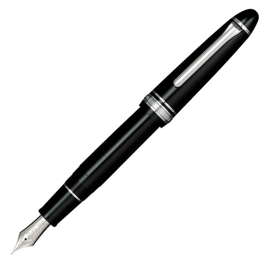 Sailor fountain pen  profit 21 silver black faint 11-2024-220