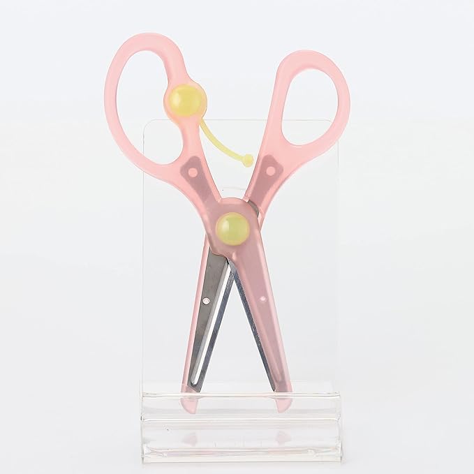 KutsuwaSS112PK STAD Kicchon Scissors, Pink