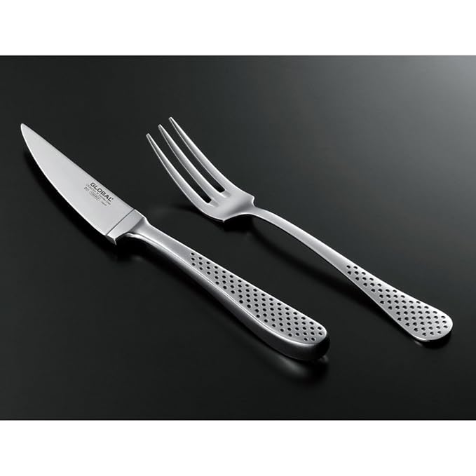 Global Steak Knife and Fork Set GTJ-01